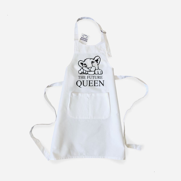 The Future King Lion Girl's Apron