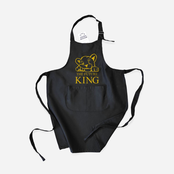 The Future King Lion Boy's Apron