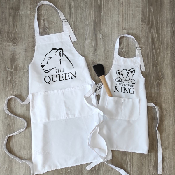 Matching Aprons The Queen The Future King