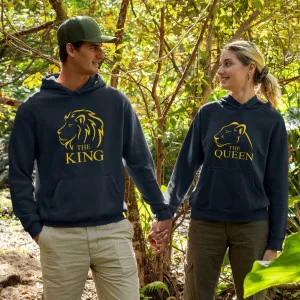 My king my queen hoodies 2025