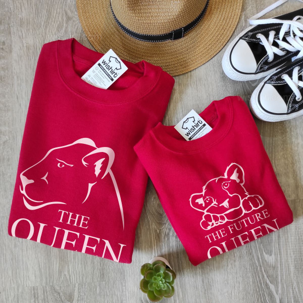 Sweatshirts a Combinar The Queen The Future Queen