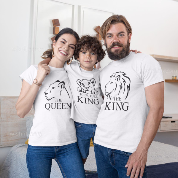T-shirts a Combinar The King The Future King