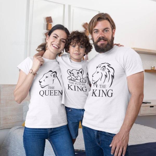 T-shirt The King Lion para Homem