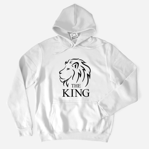 Sweatshirts com Capuz a Combinar The King The Future King