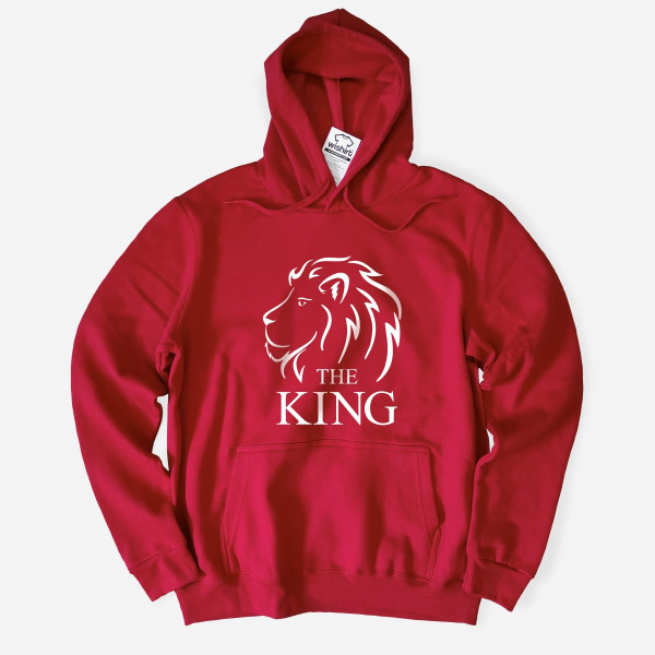 Sweatshirt com Capuz Tamanho Grande The King Lion