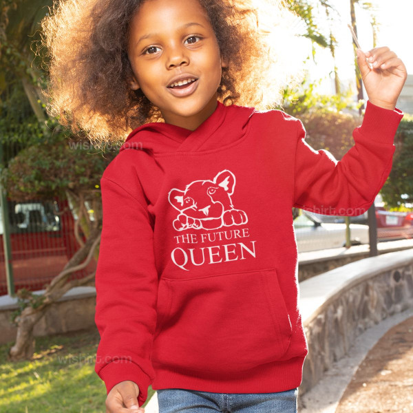 Sweatshirt com Capuz The Future Queen Lioness para Rapariga