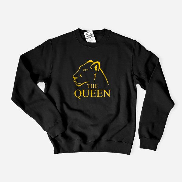 Sweatshirt Tamanho Grande The Queen Lioness