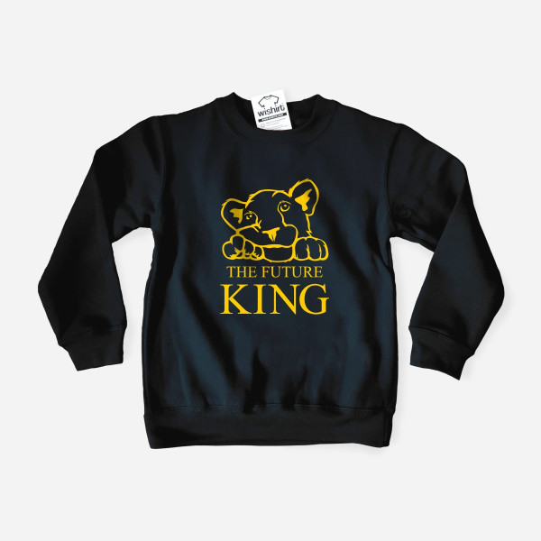 Sweatshirt The Future King Lion para Rapaz