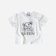 T-shirt The Future Queen Lioness para Bebé Menina