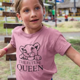 The Future Queen Lioness Girl's T-shirt
