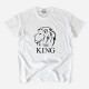 T-shirt The King Lion para Homem