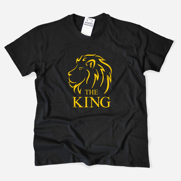 The King Lion Large Size T-shirt