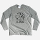 T-shirt de Manga Comprida The King Lion para Homem