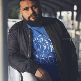 The King Lion Large Size Long Sleeve T-shirt