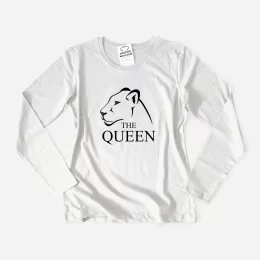 T-shirt de Manga Comprida The Queen Lioness para Mulher