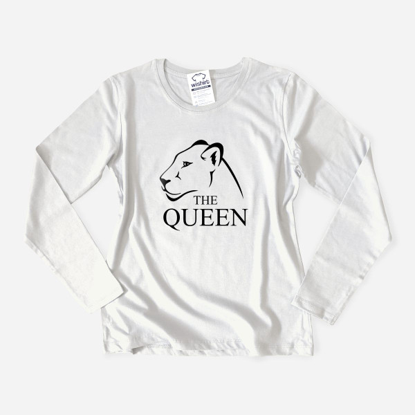 The Queen Lioness Women's Long Sleeve T-shirt