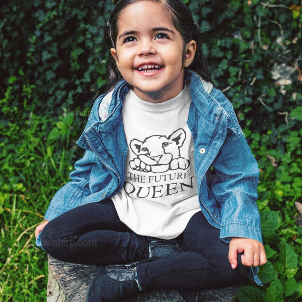 The Future King Lion Girl's Long Sleeve T-shirt