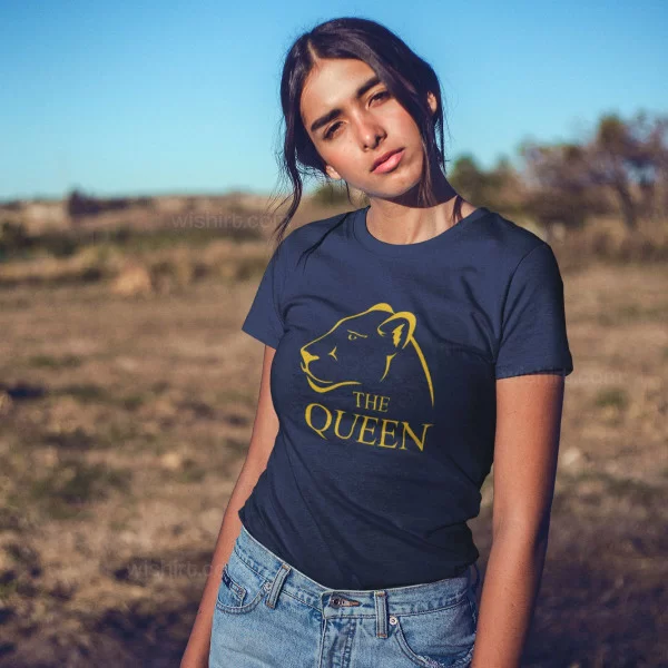 T-shirts King Queen par