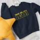 Sweatshirt Trust Me I'm a Jedi para Criança