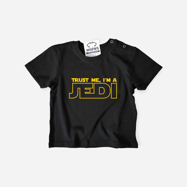 T-shirt Trust Me I'm a Jedi para Bebé