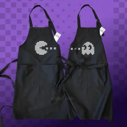 Couples and Lovers Apron Set Pacman