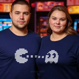 Pacman Large Size Long Sleeve T-shirt