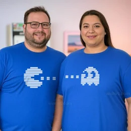 Pacman Large Size T-shirt