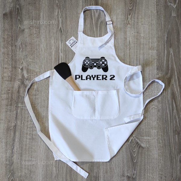 Conjunto Aventais a Combinar Player para Mãe e Filhos