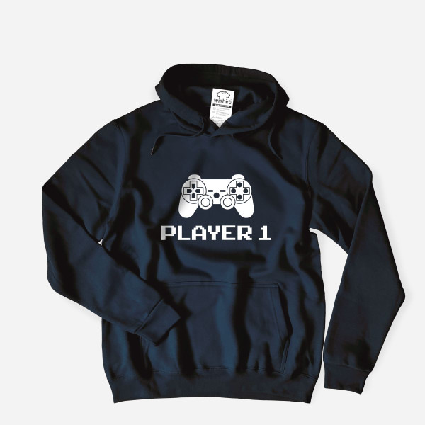 Sweatshirt com Capuz Tamanho Grande Player