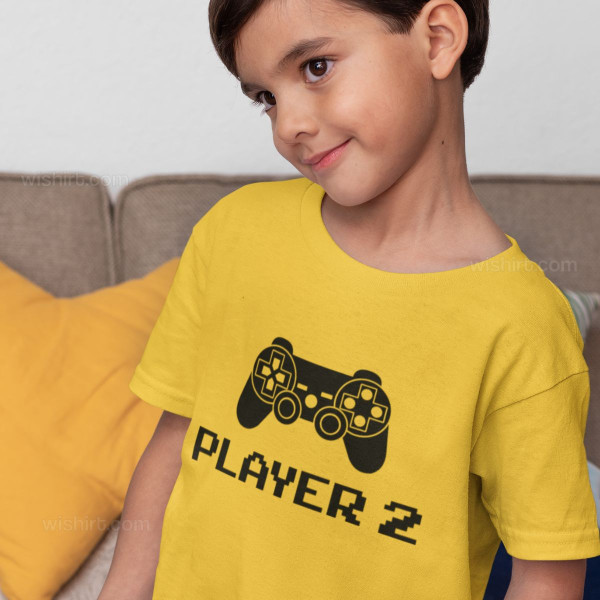 Conjunto T-shirts a Combinar Player para Pai e Filhos