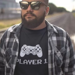 Player Large Size Long Sleeve T-shirt