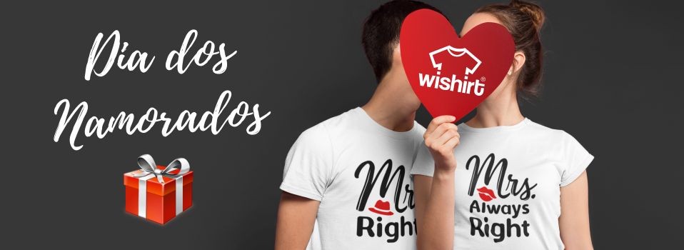 T-shirts Dia dos Namorados / São Valentim
