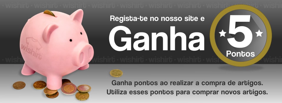 Ganhe Pontos por se Registar e fazer "Gosto"