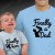 T-shirts Finally a Dad - Finally Here - Bebé