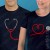 T-shirts Estetoscópio