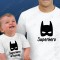 Conjunto t-shirts Pai e Bebé Superhero in Training - Prenda para Pai