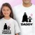 T-shirts Daddy's Princess Criança