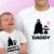 T-shirts Daddy's Princess Bebé