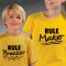 Conjunto de t-shirts a condizer para Mãe e Filho Rule Maker - Breaker