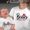 T-shirts personalizadas a combinar para Mãe e Bebé Besties Since