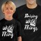 T-shirts a combinar para Pai e Filho ou Filha Raising Wild Things