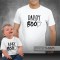 T-shirts a condizer para Pai e Bebé Daddy Boo Baby Boo