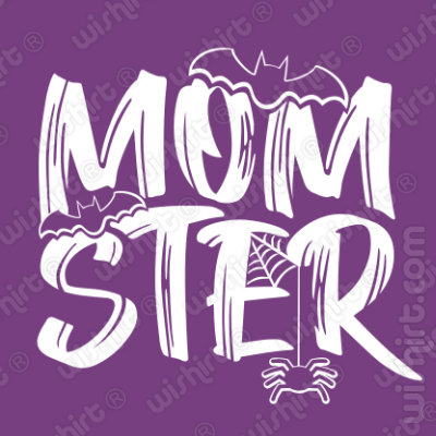 T-shirt Momster para Mulher - Halloween Edition