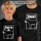 T-shirts a combinar para Pai e Filho Smart Ass Pain in the Ass