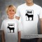 T-shirts a combinar para Pai e Filho Smart Ass Pain in the Ass