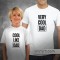 Conjunto de T-shirts a condizer Pai e Filho Very Cool Dad