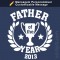 T-shirt Personalizada Father of the Year | Prenda Aniversário e Natal