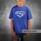 T-shirt Superman Bones, Skeleton, Super Homem Ossos