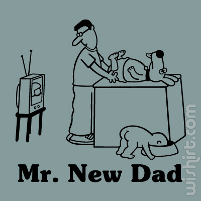 T-shirt Mr. New Dad
