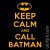 T-shirt Keep Calm... Batman